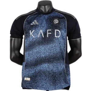 Al-Nassr FC Camiseta Edición Jugadores 2025 2026 Segunda Azul - Camiseta Al Nassr Fc | tiendasdefutboles