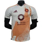 Segunda Jugadores Camiseta As Roma 2024 2025 Blanco