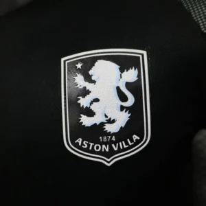 Aston Villa Camiseta Edición Jugadores 2025 2026 Segunda Negra - Camiseta Aston Villa | tiendasdefutboles