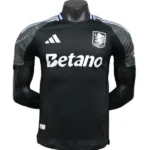 Aston Villa Camiseta Edición Jugadores 2025 2026 Segunda Negra - Camiseta Aston Villa | tiendasdefutboles