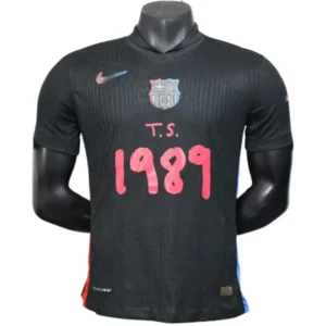 FC Barcelona Camiseta Edición Jugadores 2024 2025 Segunda Negra - Camiseta Barcelona | tiendasdefutboles