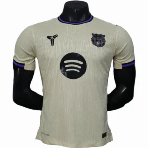 FC Barcelona Camiseta Edición Jugadores 2025 2026 Segunda Amarilla - Camiseta Barcelona | tiendasdefutboles