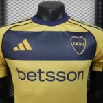 Segunda Jugadores Camiseta Boca Juniors 2025 2026 Amarillo