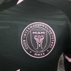 Inter Miami Camiseta Edición Jugadores 2024 2025 Segunda Negra - Camiseta Inter Miami | tiendasdefutboles