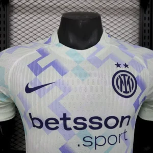 Inter Milán Camiseta Edición Jugadores 2025 2026 Segunda Blanca - Camiseta Serie A Inter Milán | tiendasdefutboles