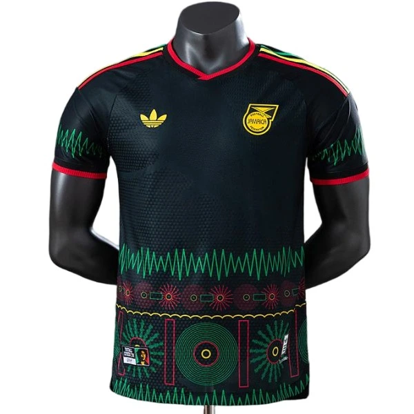 Segunda Jugadores Camiseta Jamaica 2026 Negro Jamaica Camiseta Edición Jugadores 2026 Segunda Negra - Camiseta Jamaica | tiendasdefutboles