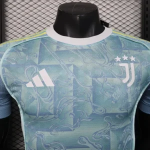 Juventus Camiseta Edición Jugadores 2025 2026 Segunda Verde - Camiseta Juventus | tiendasdefutboles