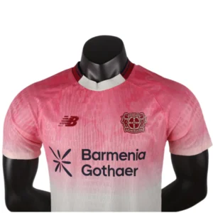 Bayer 04 Leverkusen Camiseta Edición Jugadores 2025 2026 Segunda Rosa - Camiseta Bayer 04 Leverkusen | tiendasdefutboles