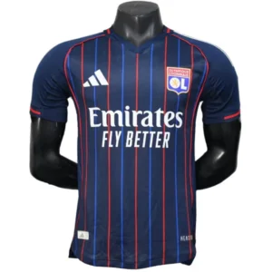 Lyon Camiseta Edición Jugadores 2025 2026 Segunda Azul - Camiseta Lyon | tiendasdefutboles
