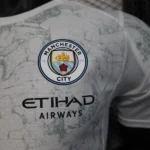Segunda Jugadores Camiseta Manchester City 2025 2026 Blanco