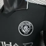 Segunda Jugadores Camiseta Manchester City 2025 2026 Negro