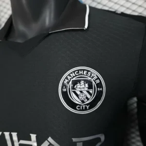 Manchester City Camiseta Edición Jugadores 2025 2026 Segunda Negra - Camiseta Manchester City | tiendasdefutboles