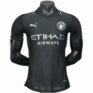 Manchester City Camiseta Edición Jugadores 2025 2026 Segunda Negra - Camiseta Manchester City | tiendasdefutboles