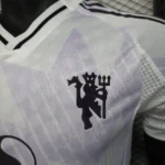 Segunda Jugadores Camiseta Manchester United 2025 2026 Blanco