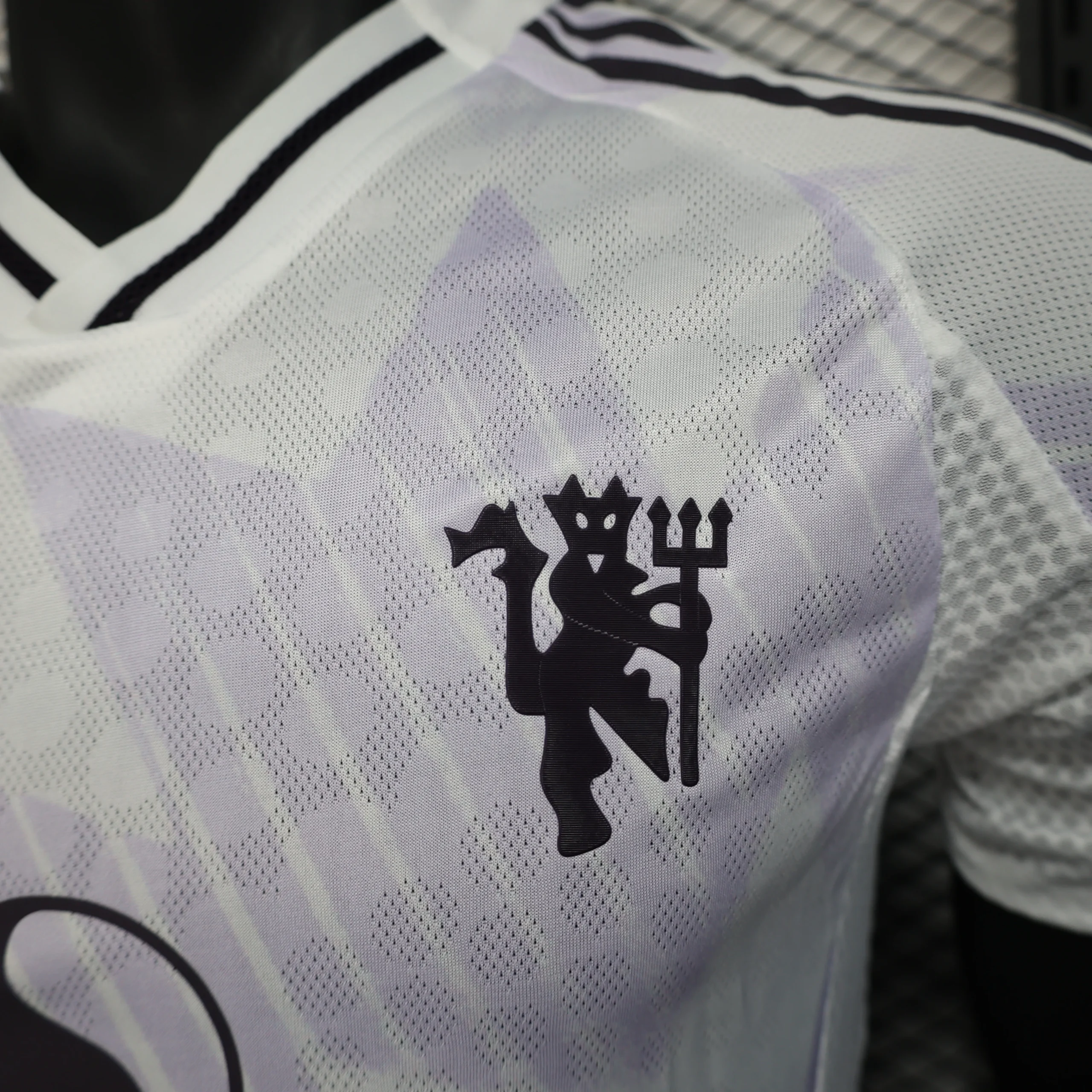 Segunda Jugadores Camiseta Manchester United 2025 2026 Blanco Manchester United Camiseta Edición Jugadores 2025 2026 Segunda Blanca - Camiseta Manchester United | tiendasdefutboles
