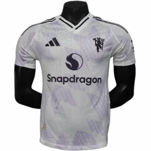 Manchester United Camiseta Edición Jugadores 2025 2026 Segunda Blanca - Camiseta Manchester United | tiendasdefutboles