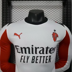 AC Milan Camiseta Edición Jugadores 2025 2026 Segunda Blanca - Camiseta Ac Milan | tiendasdefutboles