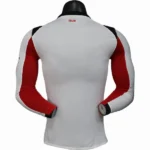 Segunda Jugadores Camiseta Manga Larga AC Milan 2025 2026 Blanco