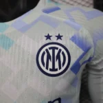 Segunda Jugadores Camiseta Manga Larga Inter Milán 2025 2026 Blanco