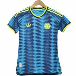 Colombia Mujer Camiseta Edición Jugadores 2026 Segunda Azul - Camiseta Colombia Mujer 2026 | tiendasdefutboles