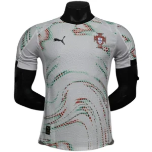Portugal Camiseta Edición Jugadores 2025 Segunda Blanca - Camiseta Portugal | tiendasdefutboles
