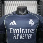 Segunda Jugadores Camiseta Real Madrid 2025 2026 Negro