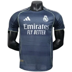 Real Madrid Camiseta Edición Jugadores 2025 2026 Segunda Negra - Camiseta Real Madrid | tiendasdefutboles