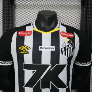 Santos FC Camiseta Edición Jugadores 2025 2026 Segunda Negra - Camiseta Santos Fc | tiendasdefutboles