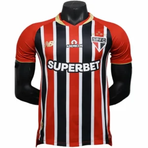 São Paulo Camiseta Edición Jugadores 2025 2026 Segunda Roja - Camiseta São Paulo 2026 | tiendasdefutboles