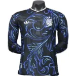 Segunda Jugadores Manga Larga Argentina 2026 Purpura Azul