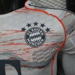 Segunda Jugadores Manga Larga Bayern Múnich 2025 2026 Blanco