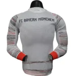 Segunda Jugadores Manga Larga Bayern Múnich 2025 2026 Blanco