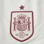Segunda Jugadores Manga Larga España 2026 Amarillo Blanco