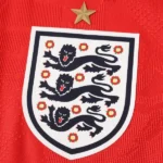 Segunda Jugadores Manga Larga Inglaterra 2026 Rojo