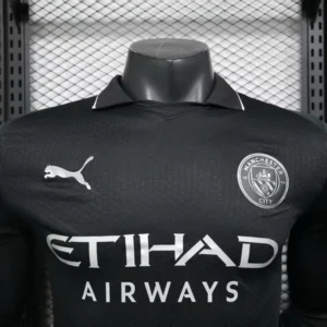 Manchester City Camiseta Edición Jugadores 2025 2026 Segunda Negra - Camiseta Manchester City | tiendasdefutboles