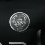 Segunda Jugadores Manga Larga Manchester City 2025 2026 Negro