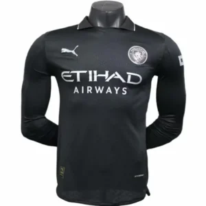 Manchester City Camiseta Edición Jugadores 2025 2026 Segunda Negra - Camiseta Manchester City | tiendasdefutboles