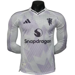 Manchester United Camiseta Edición Jugadores 2025 2026 Segunda Blanca - Camiseta Manchester United | tiendasdefutboles