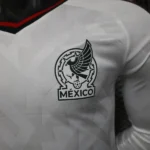 Segunda Jugadores Manga Larga Mexico 2026 Blanco
