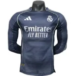 Real Madrid Camiseta Edición Jugadores 2025 2026 Segunda Gris - Camiseta Real Madrid | tiendasdefutboles