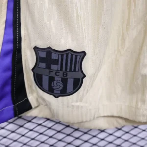 FC Barcelona Pantalones Edición Jugadores 2025 2026 Segunda Amarillo - Pantaloncini FC Barcelona | tiendasdefutboles