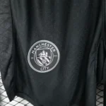 Segunda Jugadores Pantalones Manchester City 2025 2026 Negro