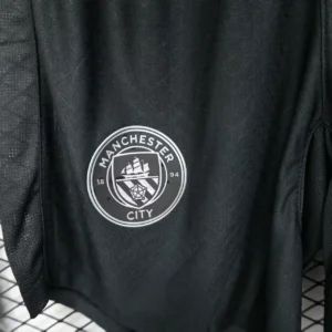 Manchester City Pantalones Edición Jugadores 2025 2026 Segunda Negro - Maglia Manchester City | tiendasdefutboles