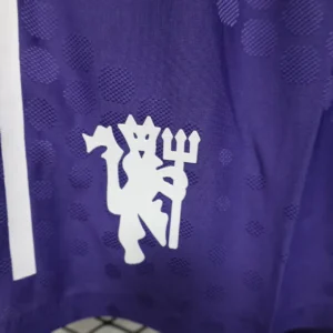 Manchester United Pantalones Edición Jugadores 2025 2026 Segunda Púrpura - Maglia Manchester United | tiendasdefutboles