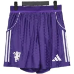 Manchester United Pantalones Edición Jugadores 2025 2026 Segunda Púrpura - Maglia Manchester United | tiendasdefutboles
