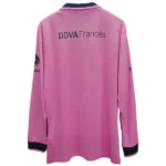 Segunda Manga Larga Boca Juniors Retro 2013 2014 Rosa
