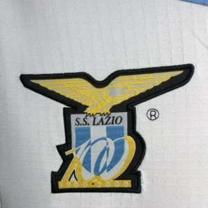 SS Lazio Camiseta 2000 Segunda Blanca | tiendasdefutboles