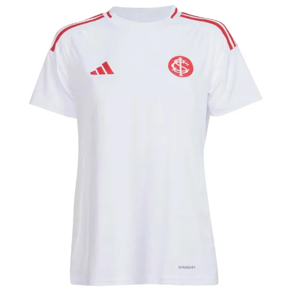 Segunda Mujer Camiseta Internacional 2025 2026 Blanco SC Internacional Mujer Camiseta 2025 2026 Segunda Blanca - Camisetas De Futbol Personalizadas | tiendasdefutboles