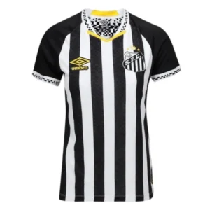 Santos FC Mujer Camiseta 2025 2026 Segunda Negra - Camisetas De Futbol Personalizadas | tiendasdefutboles