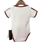 Segunda Onesies Niños España 2026 Amarillo Blanco